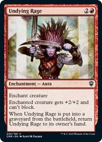 Undying Rage [Commander Legends] | Exor Games Bridgewater