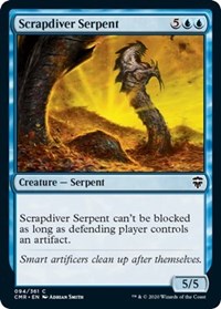 Scrapdiver Serpent [Commander Legends] | Exor Games Bridgewater