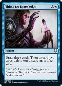 Thirst for Knowledge [Commander Legends] | Exor Games Bridgewater