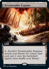 Terramorphic Expanse (Extended Art) [Commander Legends] | Exor Games Bridgewater