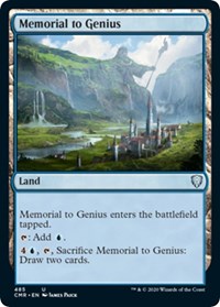 Memorial to Genius [Commander Legends] | Exor Games Bridgewater