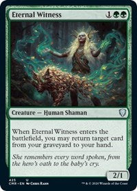 Eternal Witness [Commander Legends] | Exor Games Bridgewater