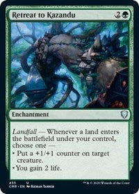 Retreat to Kazandu [Commander Legends] | Exor Games Bridgewater