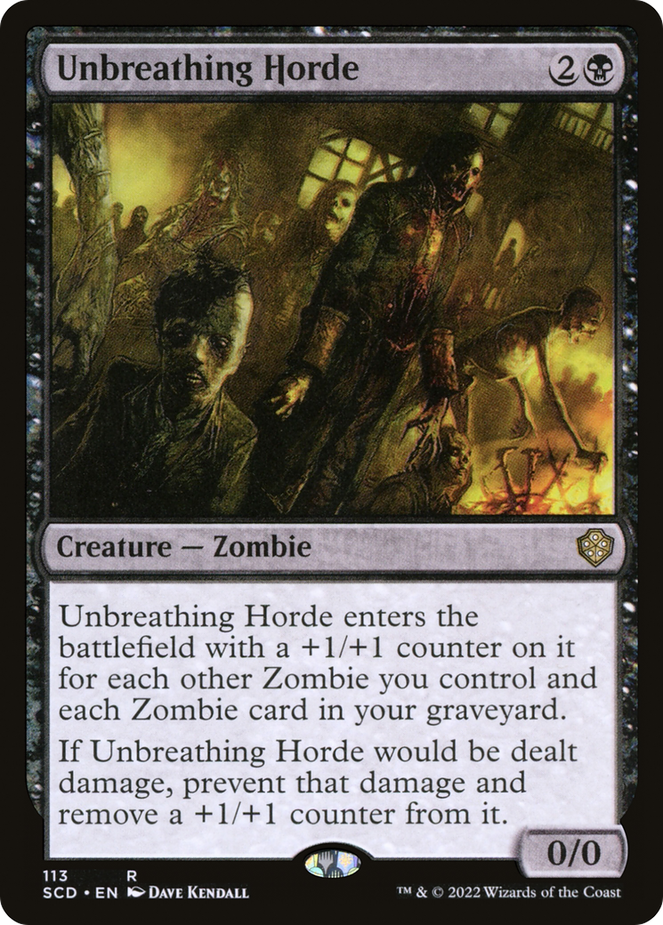 Unbreathing Horde [Starter Commander Decks] | Exor Games Bridgewater