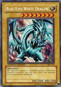 Blue-Eyes White Dragon [BPT-003] Secret Rare | Exor Games Bridgewater