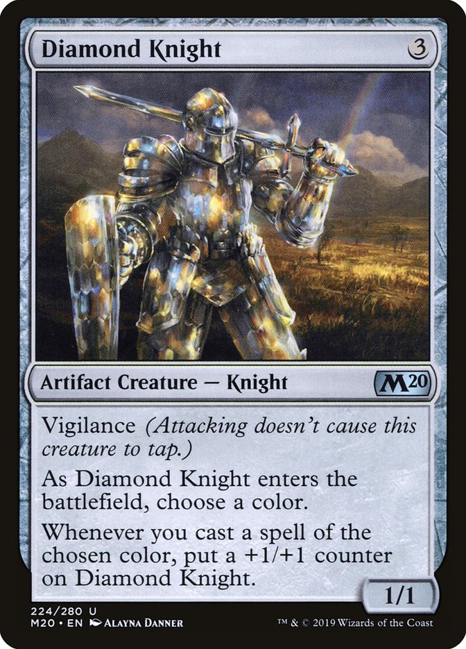 Diamond Knight [Core Set 2020] | Exor Games Bridgewater