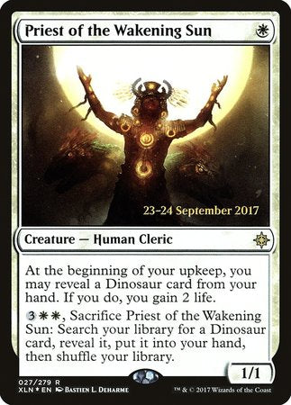 Priest of the Wakening Sun [Ixalan Promos] | Exor Games Bridgewater