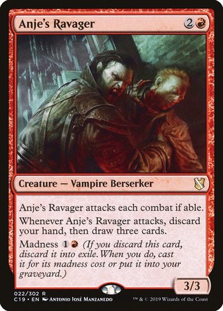 Anje's Ravager [Commander 2019] | Exor Games Bridgewater