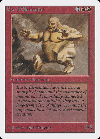 Earth Elemental [Unlimited Edition] | Exor Games Bridgewater