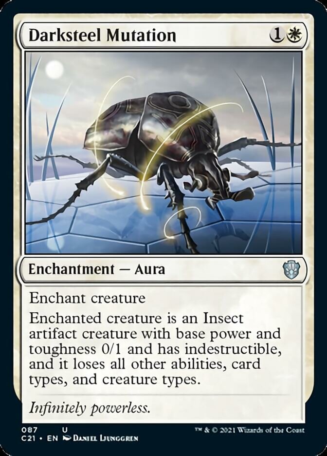 Darksteel Mutation [Commander 2021] | Exor Games Bridgewater