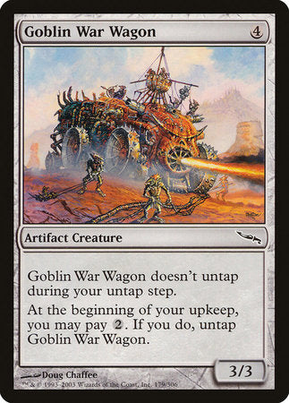 Goblin War Wagon [Mirrodin] | Exor Games Bridgewater