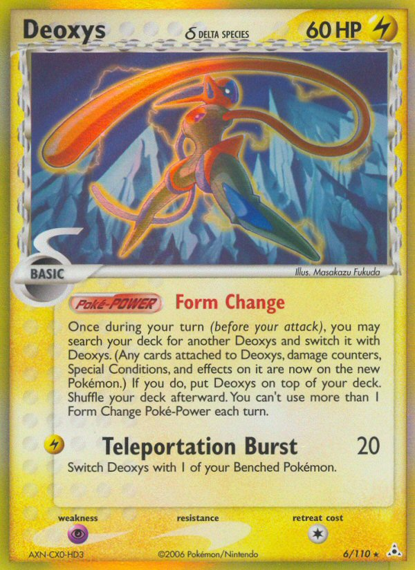 Deoxys (6/110) (Delta Species) [EX: Holon Phantoms] | Exor Games Bridgewater