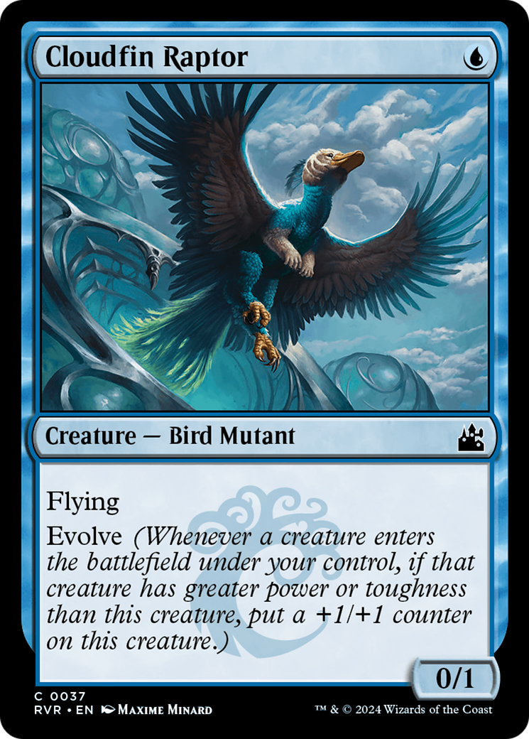 Cloudfin Raptor [Ravnica Remastered] | Exor Games Bridgewater