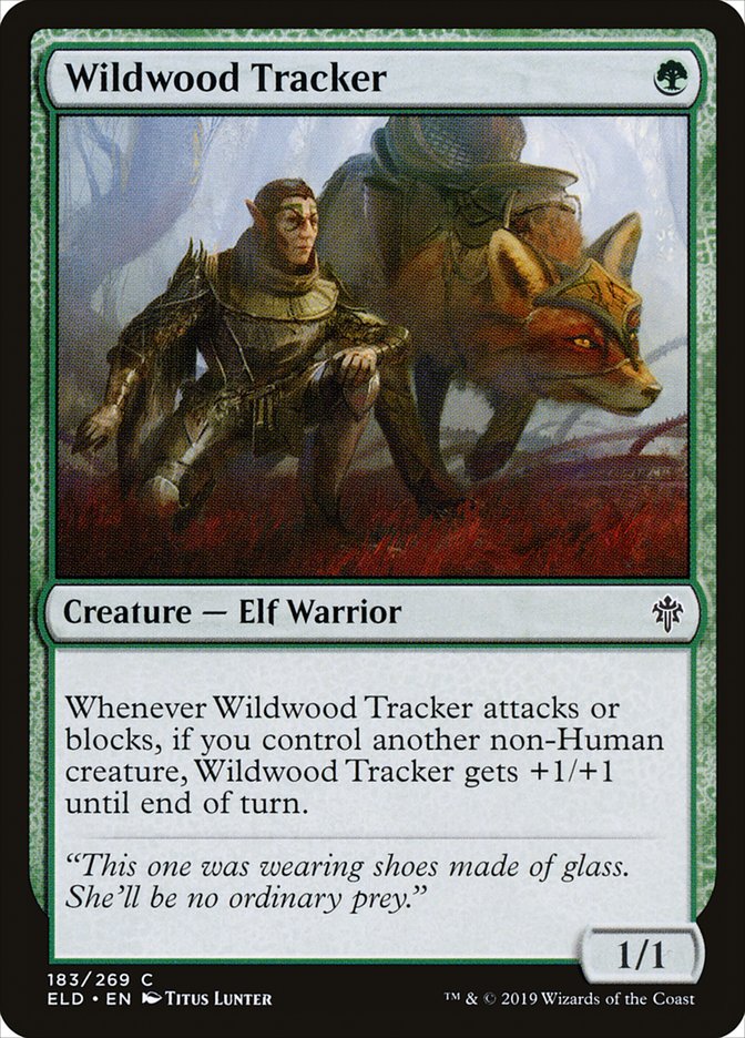 Wildwood Tracker [Throne of Eldraine] | Exor Games Bridgewater