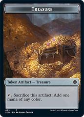 Treasure // Treasure Double-Sided Token [Starter Commander Decks] | Exor Games Bridgewater