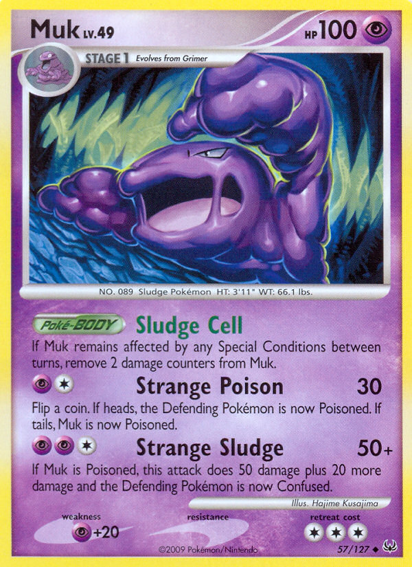 Muk (57/127) [Platinum: Base Set] | Exor Games Bridgewater