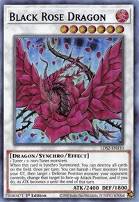 Black Rose Dragon (Blue) [LDS2-EN110] Ultra Rare | Exor Games Bridgewater