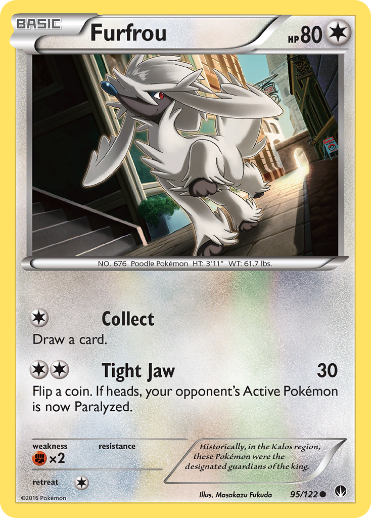 Furfrou (95/122) [XY: BREAKpoint] | Exor Games Bridgewater