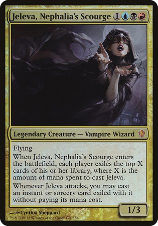 Jeleva, Nephalia's Scourge (Commander 2013) [Commander 2013 Oversized] | Exor Games Bridgewater