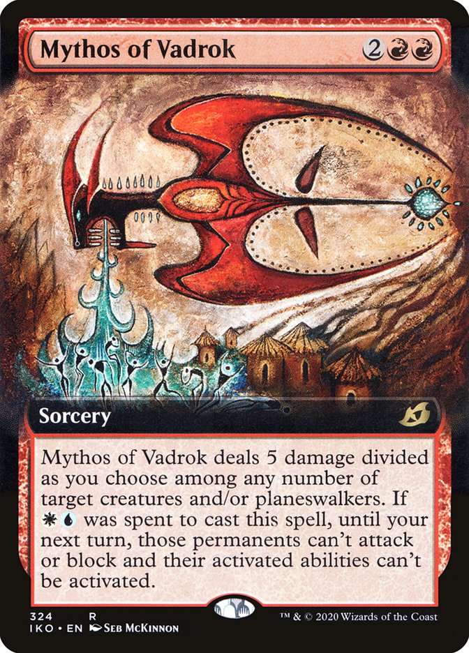 Mythos of Vadrok (Extended Art) [Ikoria: Lair of Behemoths] | Exor Games Bridgewater