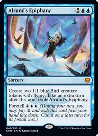 Alrund's Epiphany [Kaldheim Promos] | Exor Games Bridgewater