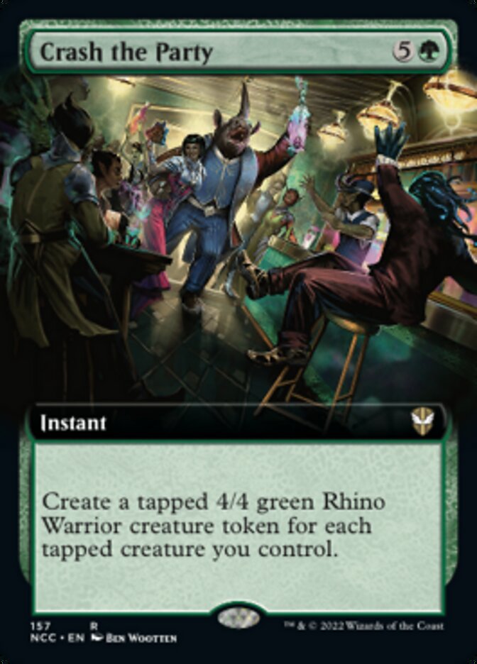 Crash the Party (Extended Art) [Streets of New Capenna Commander] | Exor Games Bridgewater