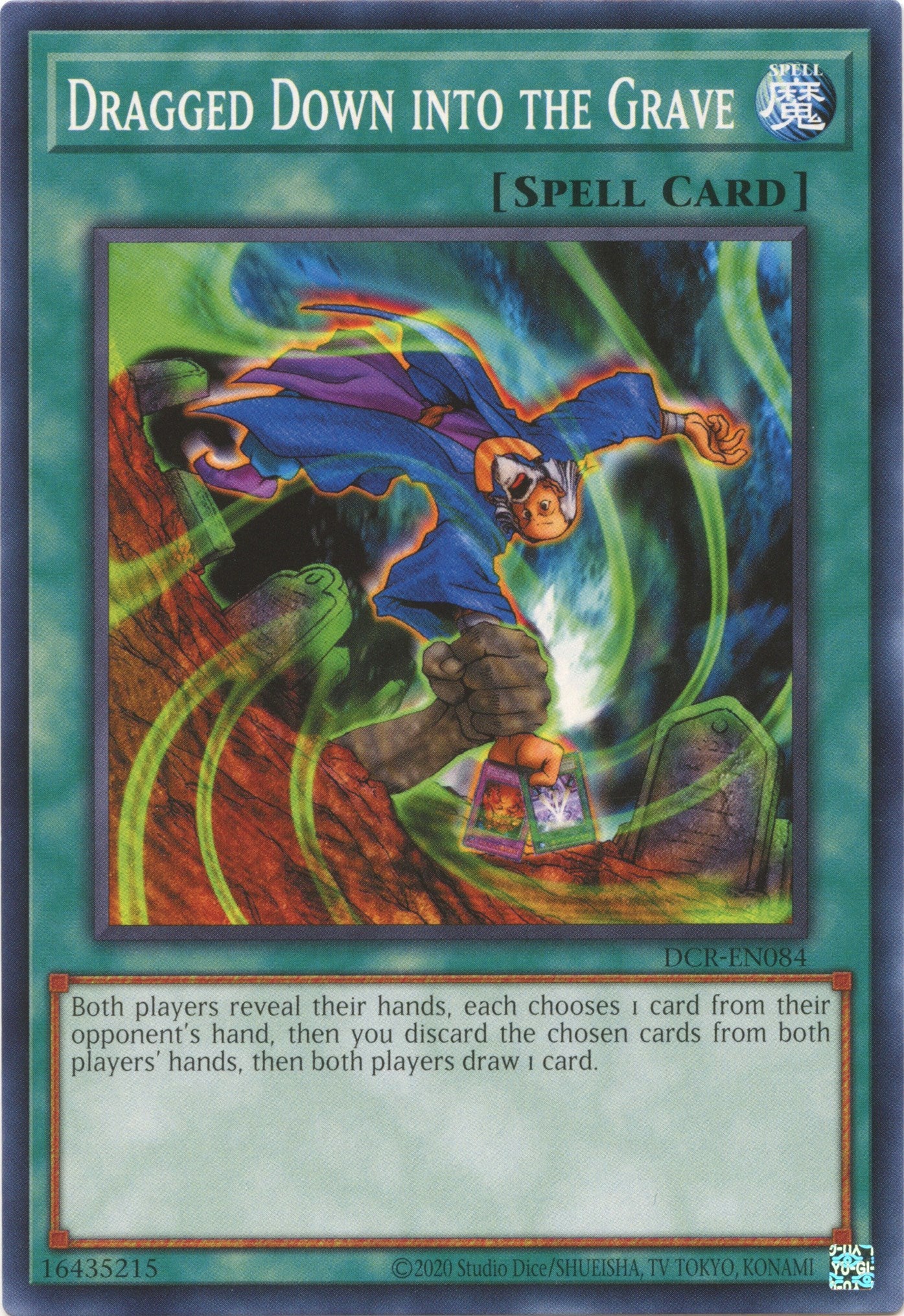 Dragged Down into the Grave (25th Anniversary) [DCR-EN084] Common | Exor Games Bridgewater