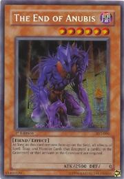 The End of Anubis [AST-000] Secret Rare | Exor Games Bridgewater