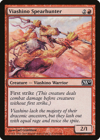 Viashino Spearhunter [Magic 2010] | Exor Games Bridgewater