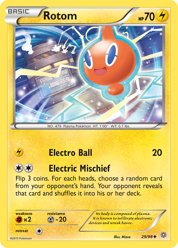 Rotom (29/98) [XY: Ancient Origins] | Exor Games Bridgewater