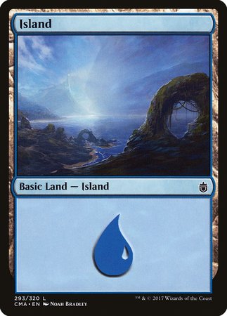 Island (293) [Commander Anthology] | Exor Games Bridgewater