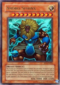 Andro Sphinx [EP1-EN002] Ultra Rare | Exor Games Bridgewater