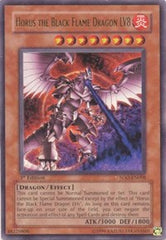 Horus the Black Flame Dragon LV8 [SOD-EN008] Ultra Rare | Exor Games Bridgewater