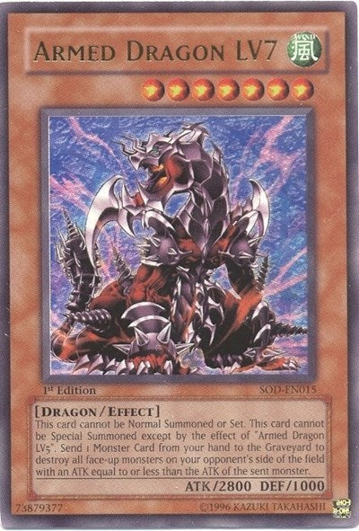 Armed Dragon LV7 [SOD-EN015] Ultra Rare | Exor Games Bridgewater