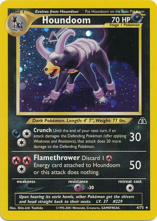 Houndoom (4/75) [Neo Discovery Unlimited] | Exor Games Bridgewater