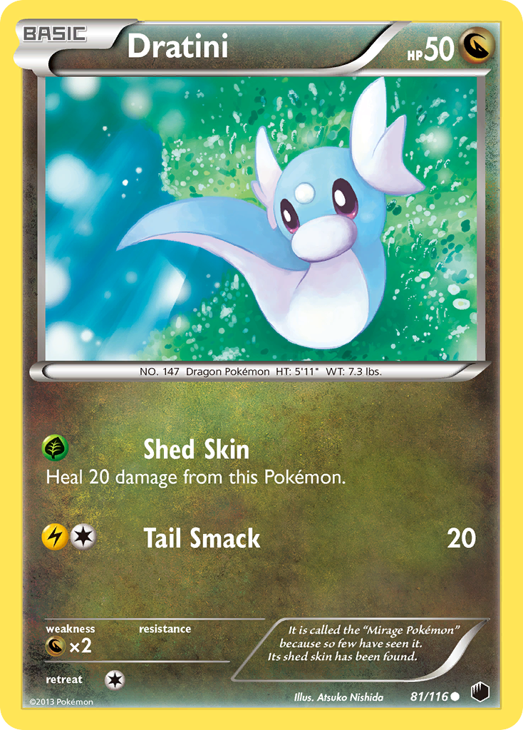 Dratini (81/116) [Black & White: Plasma Freeze] | Exor Games Bridgewater