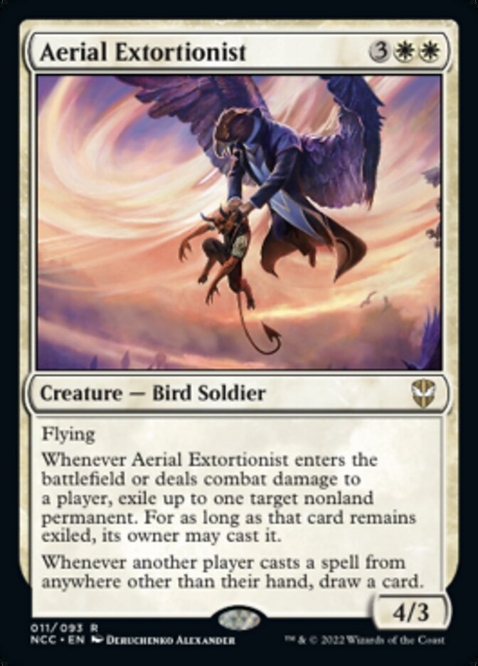 Aerial Extortionist [Streets of New Capenna Commander] | Exor Games Bridgewater