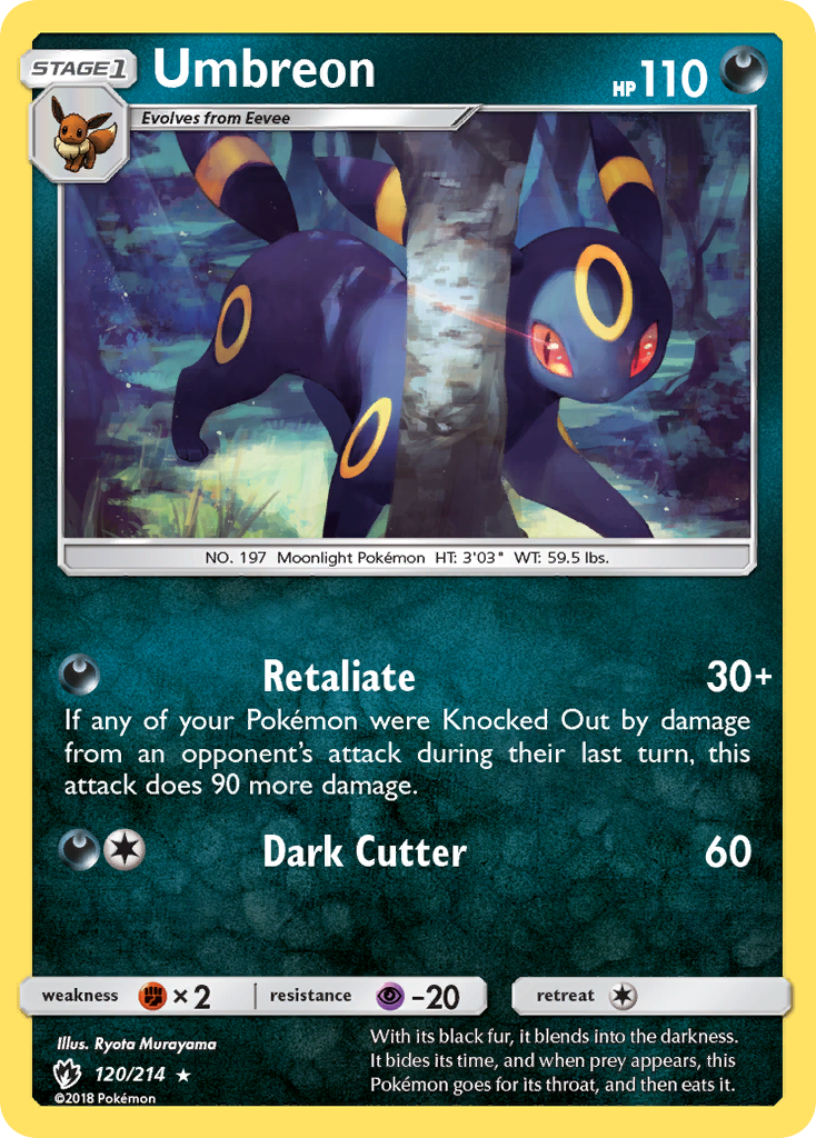 Umbreon (120/214) [Sun & Moon: Lost Thunder] | Exor Games Bridgewater