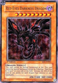 Red-Eyes Darkness Dragon [SD1-EN001] Ultra Rare | Exor Games Bridgewater