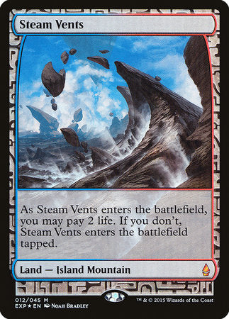 Steam Vents [Zendikar Expeditions] | Exor Games Bridgewater