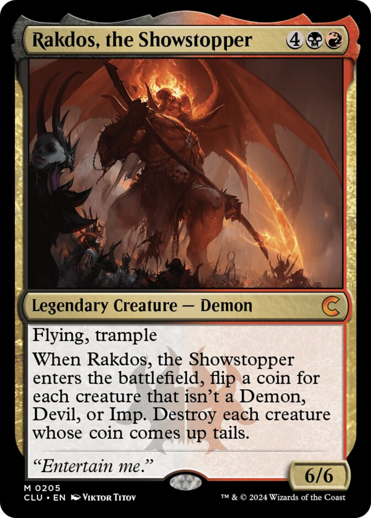 Rakdos, the Showstopper [Ravnica: Clue Edition] | Exor Games Bridgewater