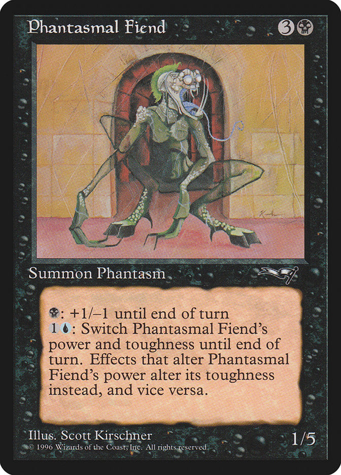 Phantasmal Fiend (Standing) [Alliances] | Exor Games Bridgewater