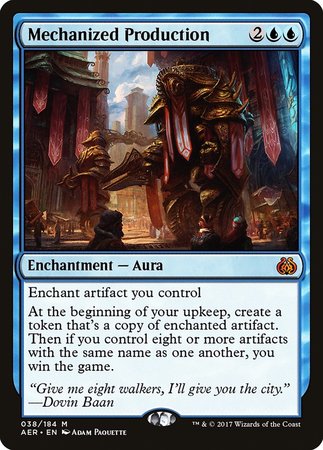 Mechanized Production [Aether Revolt] | Exor Games Bridgewater