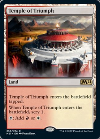 Temple of Triumph [Core Set 2021] | Exor Games Bridgewater