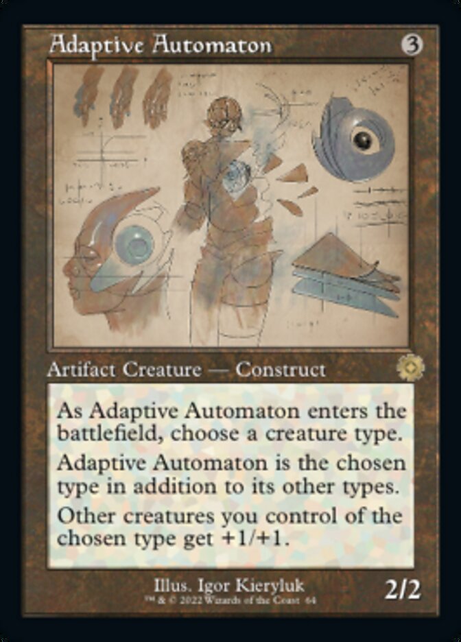 Adaptive Automaton (Retro Schematic) [The Brothers' War Retro Artifacts] | Exor Games Bridgewater