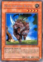 Mad Sword Beast [DB1-EN201] Rare | Exor Games Bridgewater