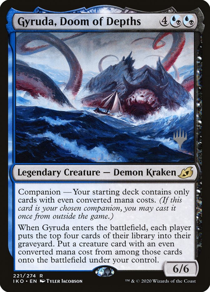 Gyruda, Doom of Depths (Promo Pack) [Ikoria: Lair of Behemoths Promos] | Exor Games Bridgewater