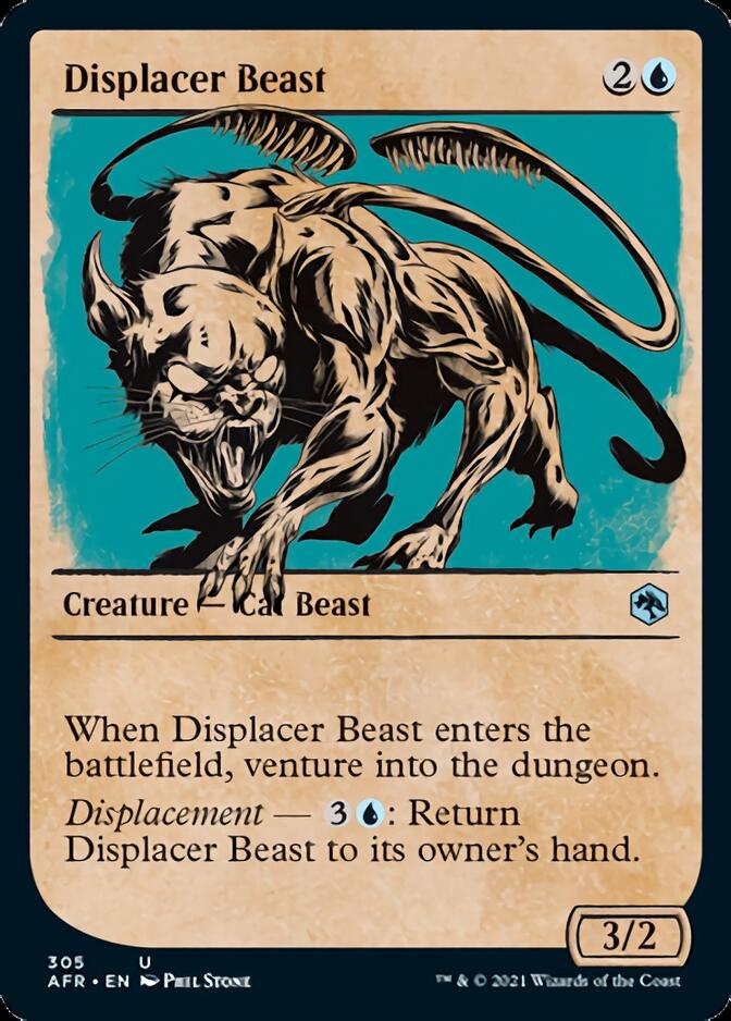 Displacer Beast (Showcase) [Dungeons & Dragons: Adventures in the Forgotten Realms] | Exor Games Bridgewater