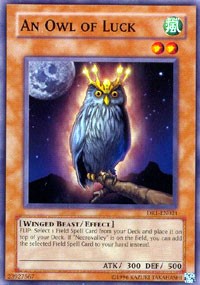 An Owl of Luck [DR1-EN021] Common | Exor Games Bridgewater