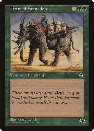 Trained Armodon [Tempest] | Exor Games Bridgewater